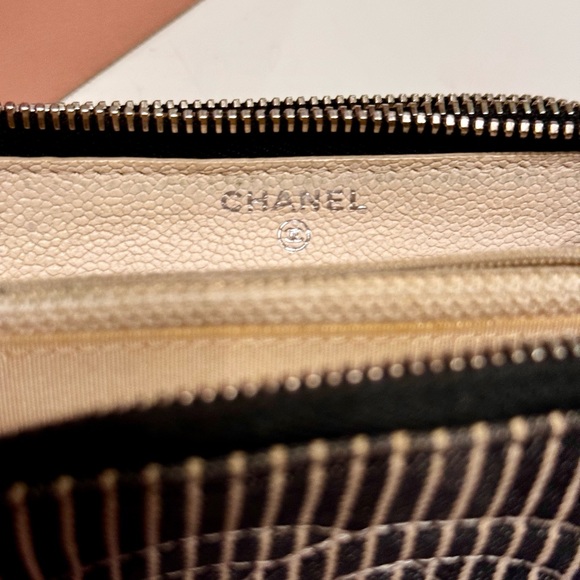 SOLD ❌ Chanel Denim Double Zippy Wallet - Picture 7 of 15